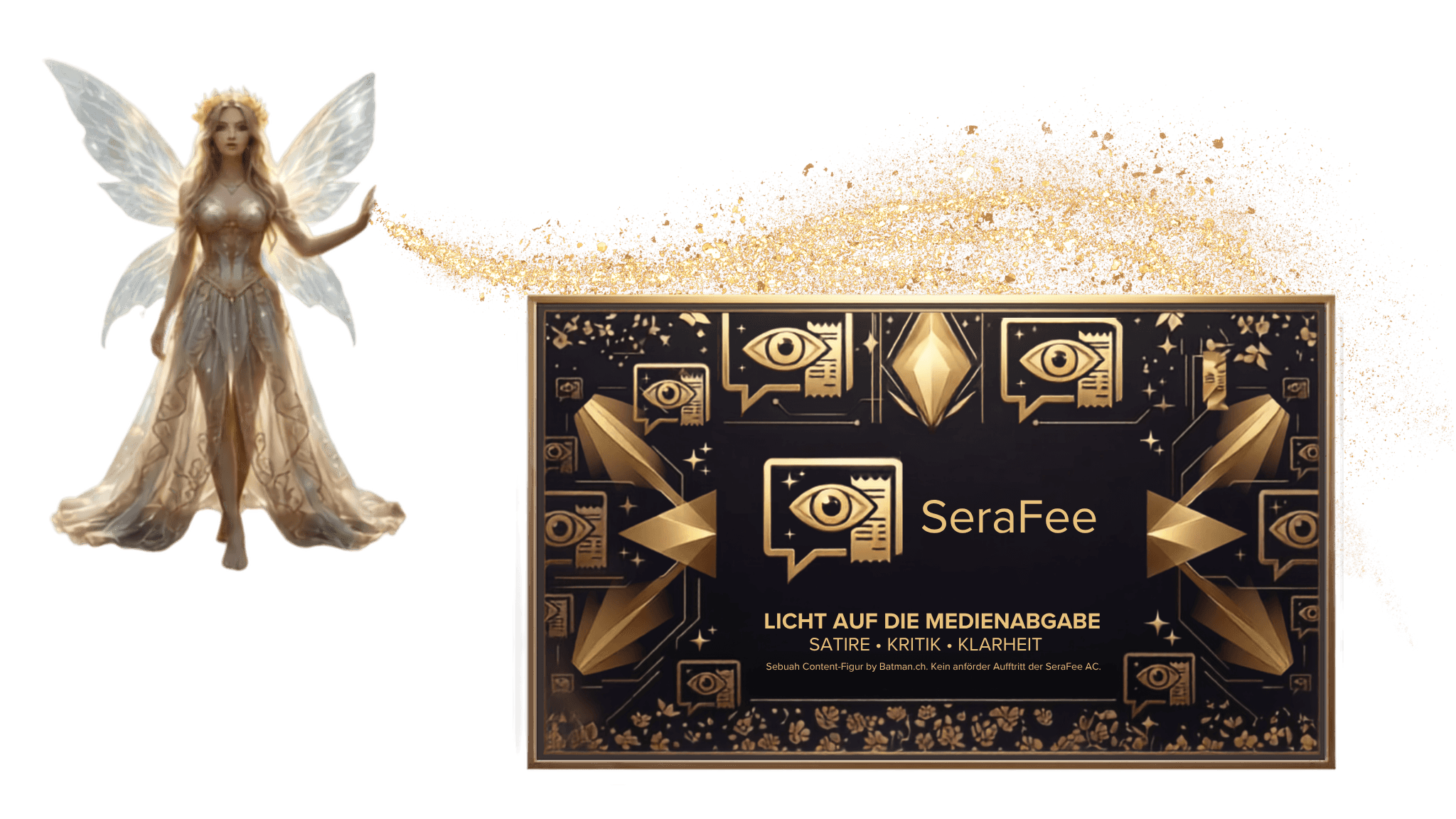 SeraFee – Satirische Botschafterin der Medienabgabe-Kritik von Bratman.ch